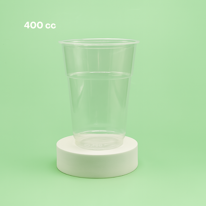 Bicchiere kristal PET 400 cc