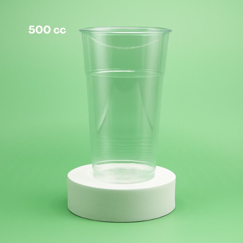 Bicchiere kristal PET 500 cc