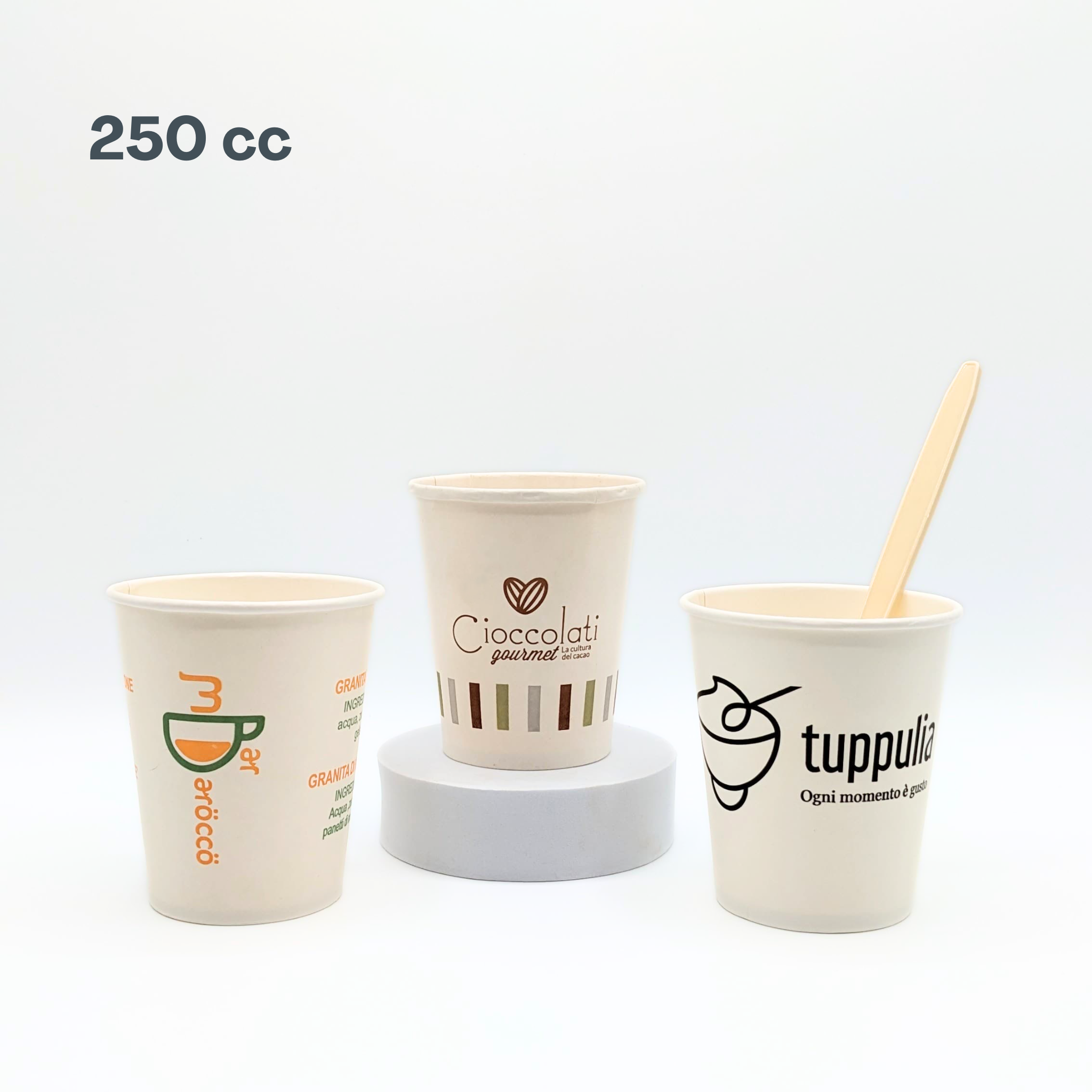 Bicchiere cartoncino personalizzato